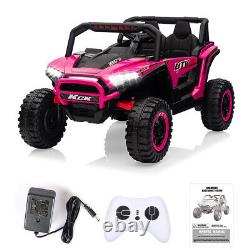 12V Kids Ride On Toy Car with Remote Control Electric Vehicles Toy Gifts for 3+