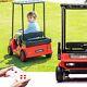 12v Kids Ride On Toy Golf Cart Electric Car Vehicle With Remote Control Led Red