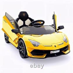 12V Kids Ride On Toy Sports Car Vehicle Car Electric Battery Powered with MP3 LED