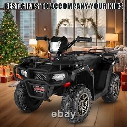 12V Kids Ride-On Truck Car Electric Vehicle ATV 4-Wheeler Quad Car Toy MP3 Gift