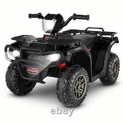 12V Kids Ride-On Truck Car Electric Vehicle ATV 4-Wheeler Quad Car Toy MP3 Gift