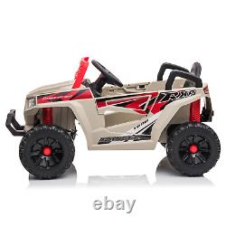 12V Kids Ride-On Truck Car Electric Vehicle ATV 4-Wheeler Quad Car Toy MP3 Horn