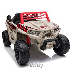 12V Kids Ride-On Truck Car Electric Vehicle ATV 4-Wheeler Quad Car Toy MP3 Horn