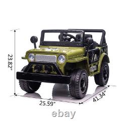 12V Kids Ride On Truck Car Power Wheel with Horn Electric Toy Vehicle Kids Gift