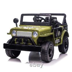 12V Kids Ride On Truck Car Power Wheel with LED Lights Horn Electric Vehicle Toy