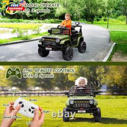 12V Kids Ride On Truck Electric Vehicle Battery Powered Car Toddlers Ride On Toy