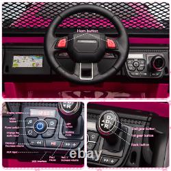 12V Kids Ride On Truck Electric Vehicle Car Toy 2 Seater Jeep with Remote Control