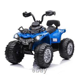 12V Kids Ride On Vehicle ATV Car Truck Toy Manuel Control withFront/Rear LED Light