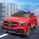 12v Kids Ride On Vehicle Car Licensed Mercedes Benz Glc Withremote Control Red
