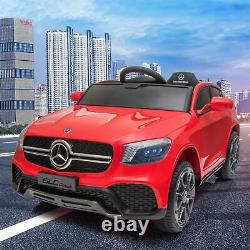 12V Kids Ride On Vehicle Car Licensed Mercedes Benz GLC withRemote Control Red