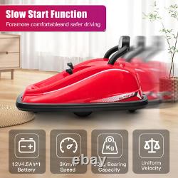 12V Kids Ride on Bumper Car 360° Spinning Electric Vehicle Toy withRemote Control