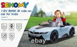 12V Kids Ride on Car Electric Vehicle Toy Licensed BMW i8 with Remote Control NEW