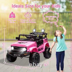 12V Kids Ride on Jeep Electric 2-Seater Truck Car Vehicle Toy 2-Way Control MP3