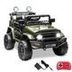 12v Kids Ride On Jeep Truck Car 2-seater Electric Vehicle Toy 2-way Control Mp3