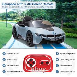 12V Kids Ride on Toy Electric Car LICENSED BMW I8 Coupe Battery Powered Vehicle