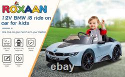 12V Kids Ride on Toy Electric Car LICENSED BMW I8 Coupe Battery Powered Vehicle