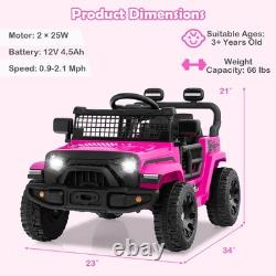 12V Kids Ride on Truck Car Battery Powered Electric Vehicle with Remote Control