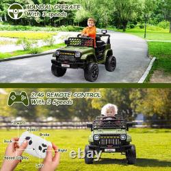 12V Kids Ride on Truck Electric Vehicle Battery Powered Car Toddlers Ride on Toy