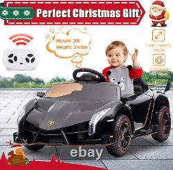 12V Licensed Lamborghini Electric Vehicle Car Toy 2-Seat Battery Powered Remote