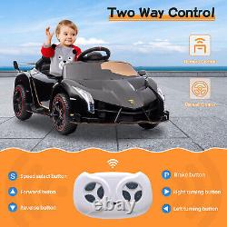 12V Licensed Lamborghini Electric Vehicle Car Toy 2-Seat Battery Powered Remote