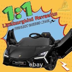 12V Licensed Lamborghini Revuelto Children's Electric Vehicle, Power Wheels w