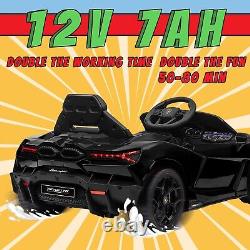 12V Licensed Lamborghini Revuelto Children's Electric Vehicle, Power Wheels w