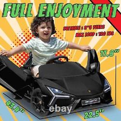 12V Licensed Lamborghini Revuelto Children's Electric Vehicle, Power Wheels w