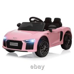 12V Power Battery Electric Vehicles, Licensed by Audi Toy Car for 3-7 Toddler