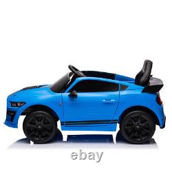 12V Ride On Car Ford Mustang Shelby GT500 Kids Toy with Remote Controlt for Age 3+