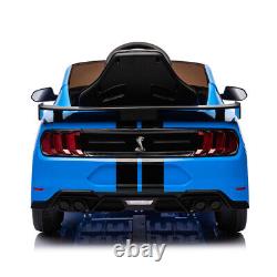 12V Ride On Car Ford Mustang Shelby GT500 Kids Toy with Remote Controlt for Age 3+