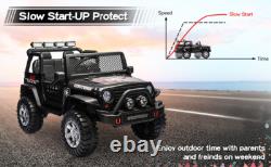 12V Ride On Toy 2 Seater Electric Vehicle Jeep Truck Car Xmas Gift for Kids Boys