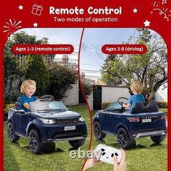 12V Ride On Toy Electric Car for Kids Electric Vehicle with Remote Control Blue