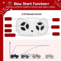 12V Ride On Toy Electric Car for Kids Electric Vehicle with Remote Control Blue