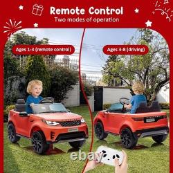 12V Ride On Toy Electric Car for Kids Electric Vehicle with Remote Control Red