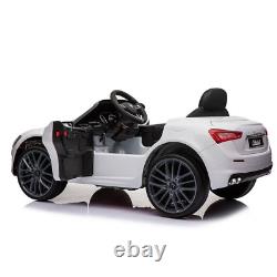 12-Volt Kid Ride-On Car Electric Vehicle with Remote Control/Led Lights