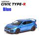 132 Scale Blue Honda Civic Type R Fk8 Model Car Die-cast Gift Toy Vehicle