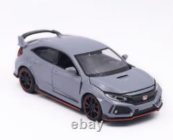 132 Scale GREY Honda Civic Type R FK8 Model Car Die-cast Gift Toy Vehicle UK