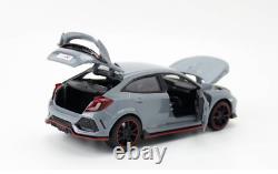 132 Scale GREY Honda Civic Type R FK8 Model Car Die-cast Gift Toy Vehicle UK