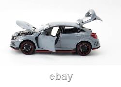 132 Scale GREY Honda Civic Type R FK8 Model Car Die-cast Gift Toy Vehicle UK