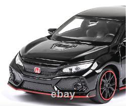 132 Scale GREY Honda Civic Type R FK8 Model Car Die-cast Gift Toy Vehicle UK