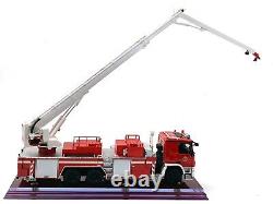 143 Mercedes-Benz ACTROS 3341 chassis VEMA JET Fire Truck model Resin