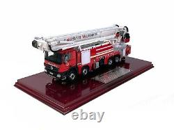 143 Mercedes-Benz ACTROS 4148 chassis DOUBLE ARM JET Fire Truck model Resin