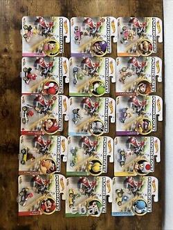 15 Car Lot Mario Hot Wheels MARIOKART Kart Diecast Car Vehicle Tanooki Mario