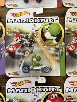 15 Car Lot Mario Hot Wheels MARIOKART Kart Diecast Car Vehicle Tanooki Mario