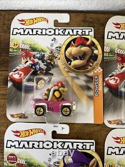 15 Car Lot Mario Hot Wheels MARIOKART Kart Diecast Car Vehicle Tanooki Mario
