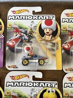 15 Car Lot Mario Hot Wheels MARIOKART Kart Diecast Car Vehicle Tanooki Mario