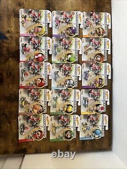 15 Car Lot Mario Hot Wheels MARIOKART Kart Diecast Car Vehicle Tanooki Mario