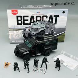 164 Bearcat Armored Vehicle Diecast Model Miniature Collectible Display Car