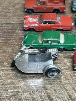 16 LOT Vintage LESNEY MATCHBOX Cars Made In England 1960s-1970s