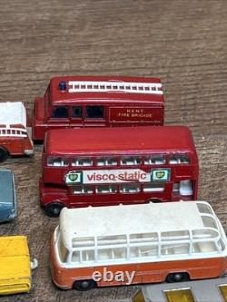 16 LOT Vintage LESNEY MATCHBOX Cars Made In England 1960s-1970s